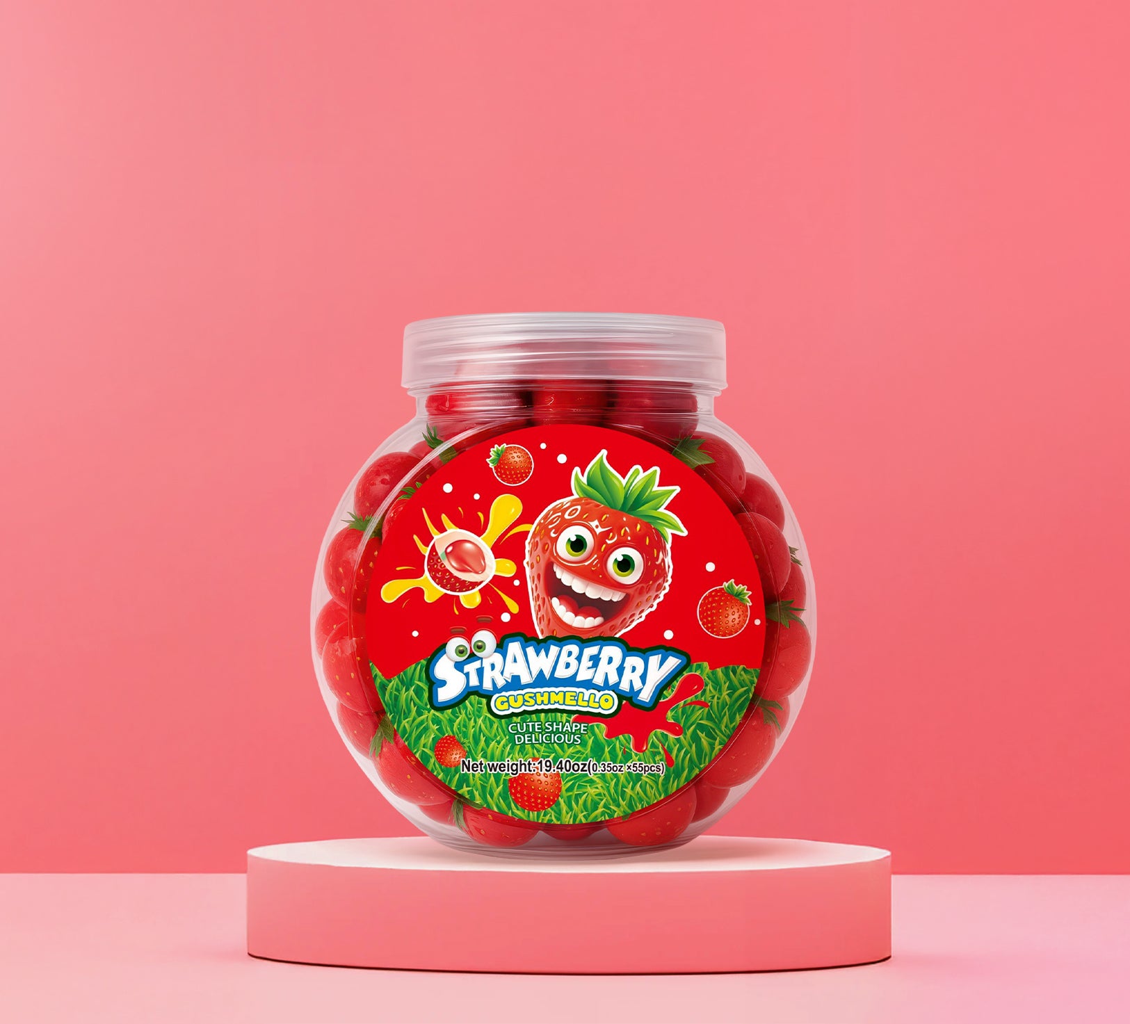 Zoomi™ Gushmello - Strawberry Jar
